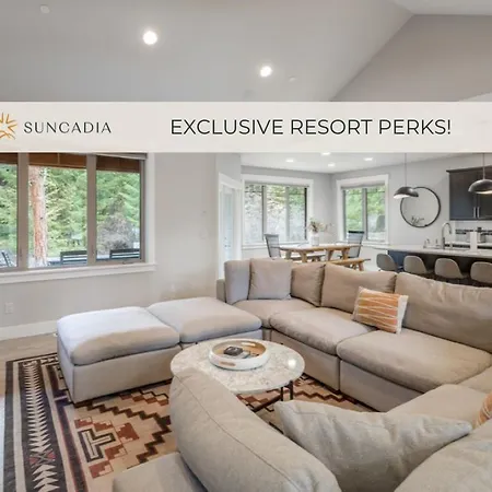 Suncadia 3 Bdrm Pet Friendly Home With Foosball, Pop A Shot, & Mini Putt Putt Golf